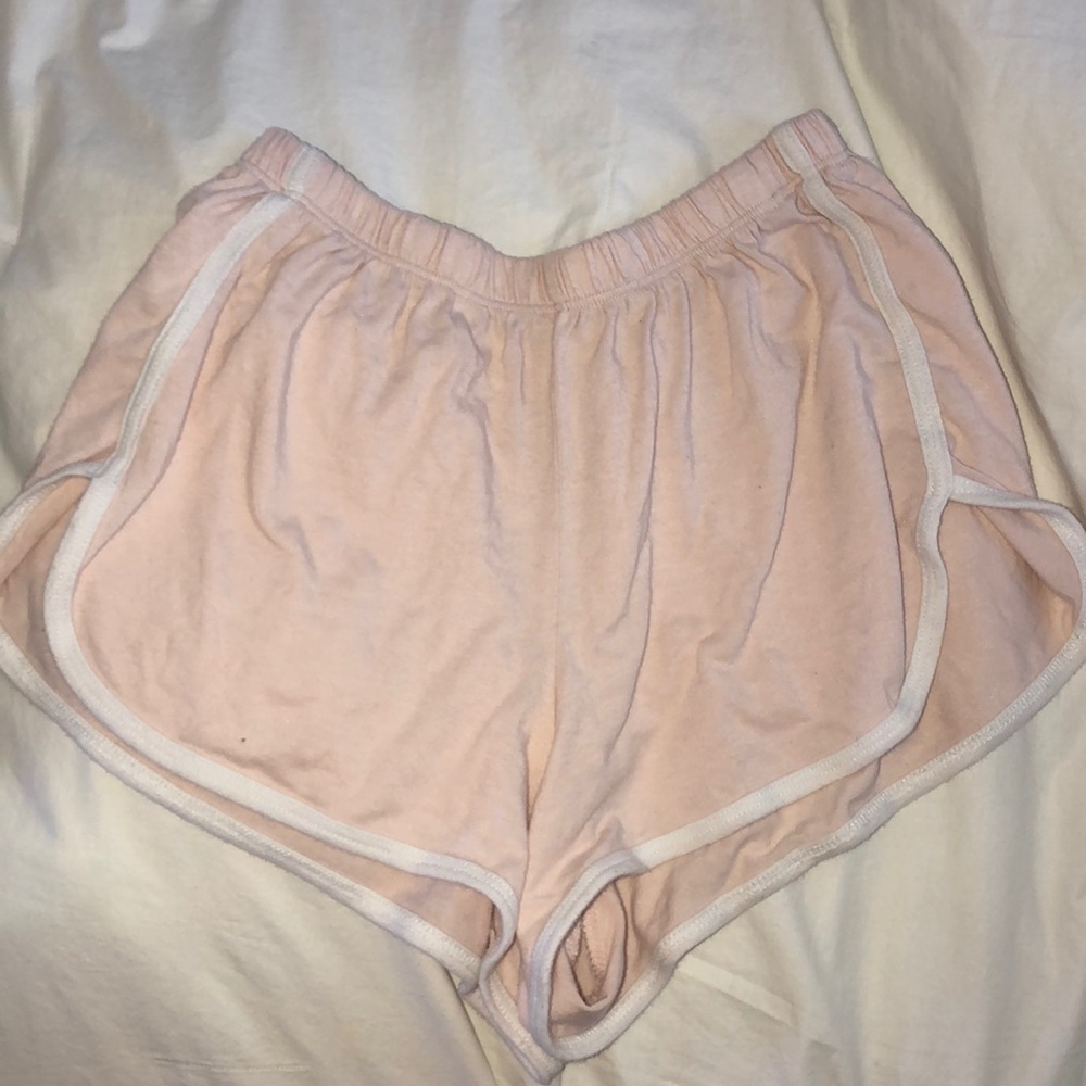 john galt/brandy light pink soft shorts
